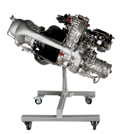 Silnik lotniczy turbinowy GTD-350 | Mechatronika