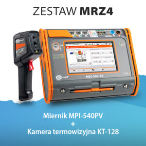 Zestaw MRZ4: Miernik MPI-540PV + kamera termowizyjna KT-128