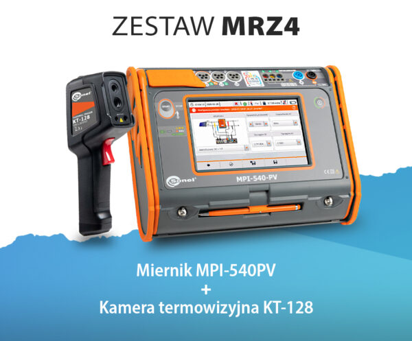 Zestaw MRZ4: Miernik MPI-540PV + kamera termowizyjna KT-128